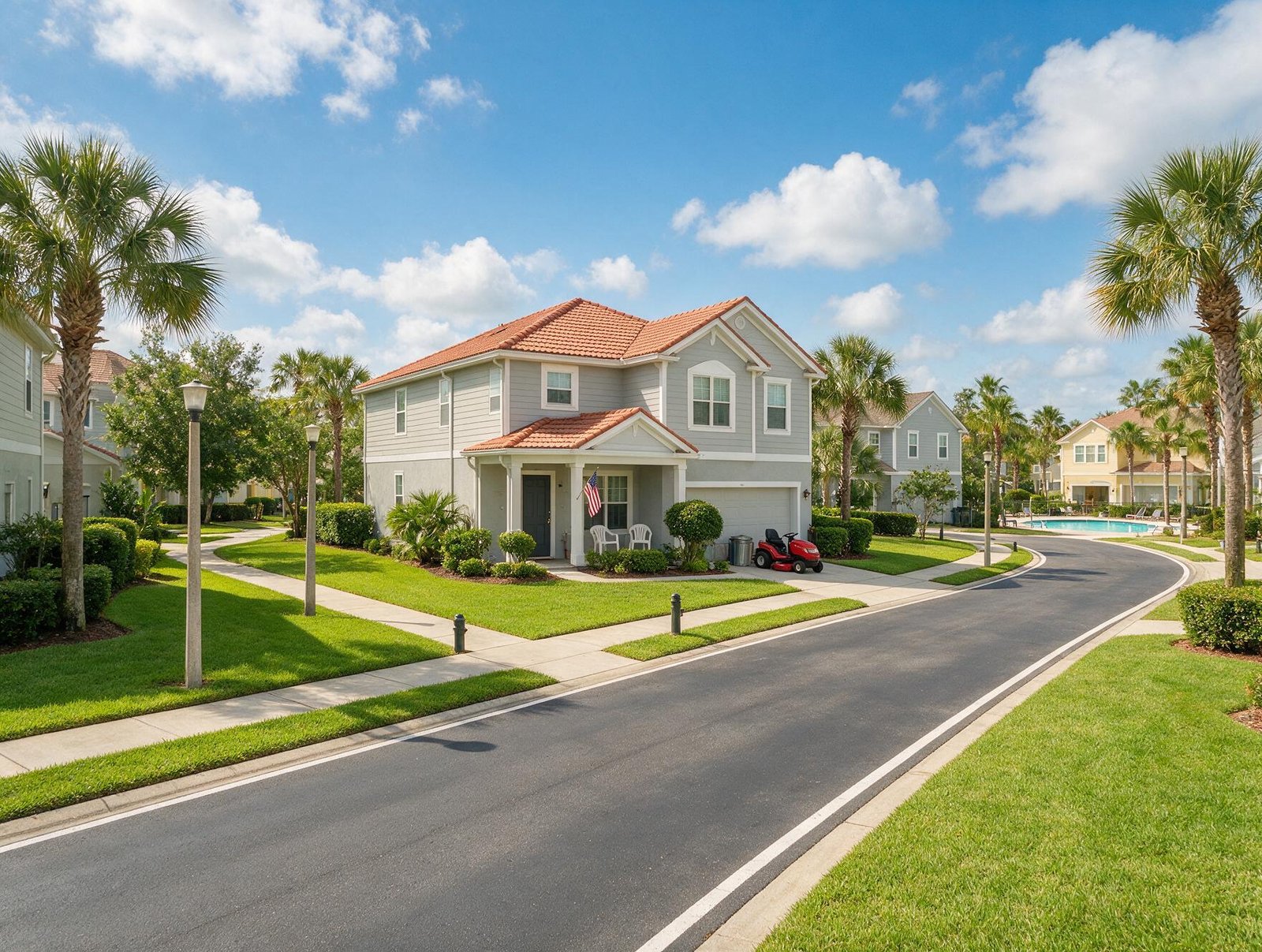Well-maintained Florida residential community served by DryProTek
